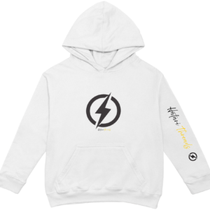Hatari Threads Premium Hoodie: 'The Minimalist Bolt' Edition