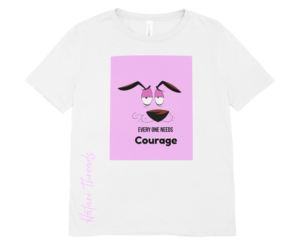 Hatari Threads Premium Tee: 'The Courageous Portrait Tee'