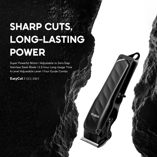 Oraimo EasyCut Heavy-Duty Cordless Hair Clipper (OCL-230)