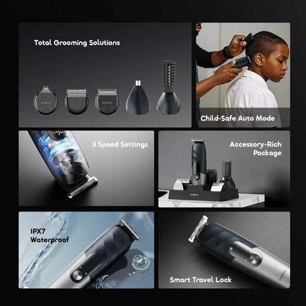 Oraimo UltraTrim 16-in-1 Effortless Grooming Kit (OTS-230)