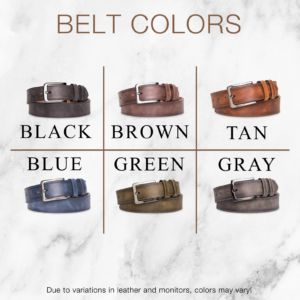 Premium Classic Leather Belt Collection