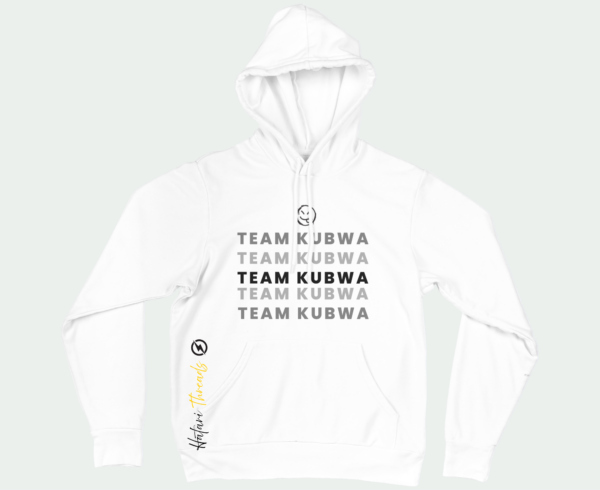 Hatari Threads Premium Crafted Apparel: 'The Team Kubwa Typographic Stack Apparel'